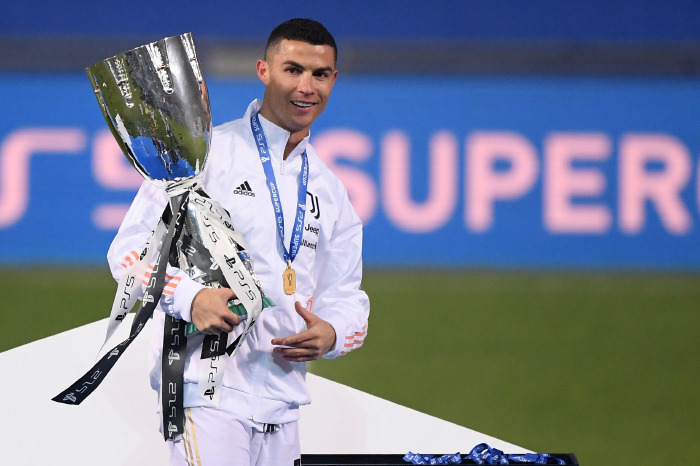 cristiano ronaldo supercoppa italiana juventus fc ssc napoli january 2021