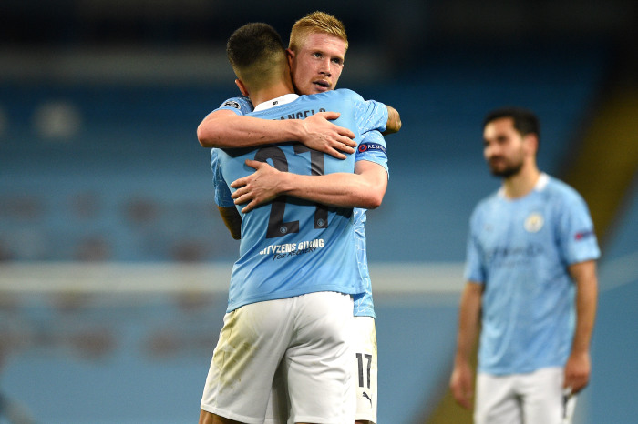 kevin de bruyne joao cancelo manchester city