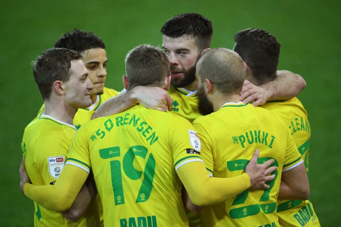norwich city championship goal celebration 2020